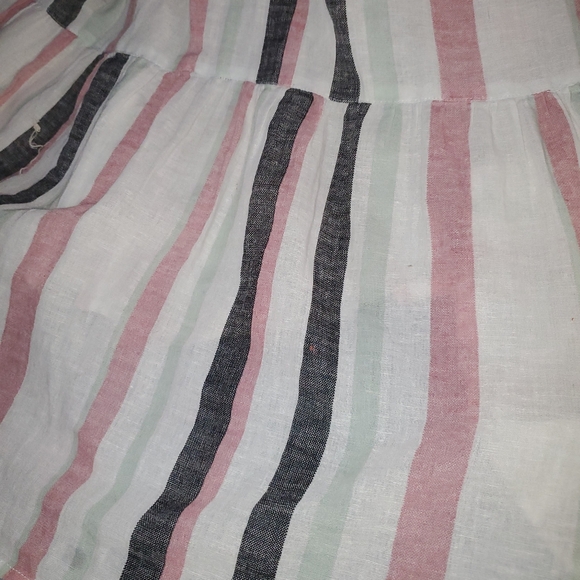 Cute Drop Waist Dress with Fluttery Sleeves - Picture 4 of 7